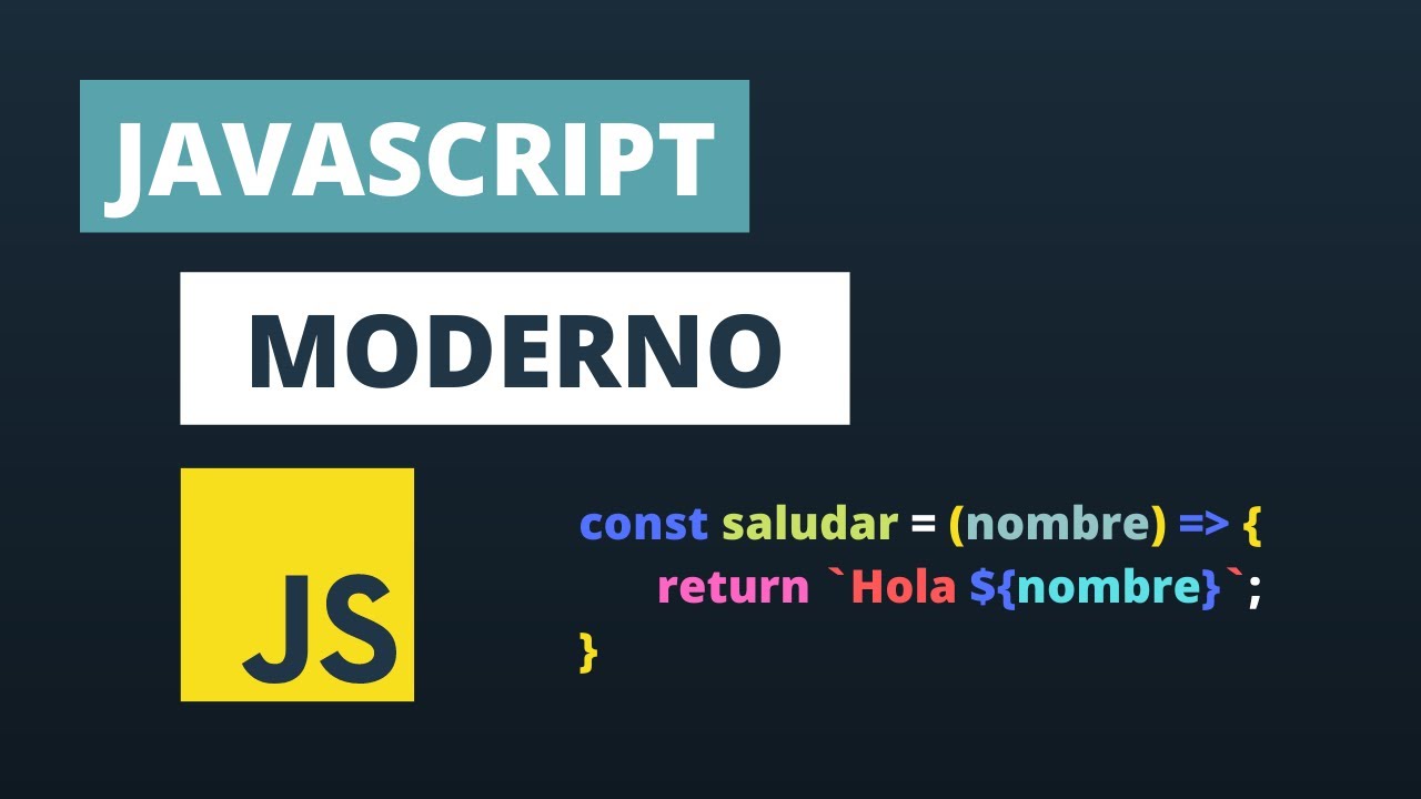 JavaScript Moderno: Características y Herramientas